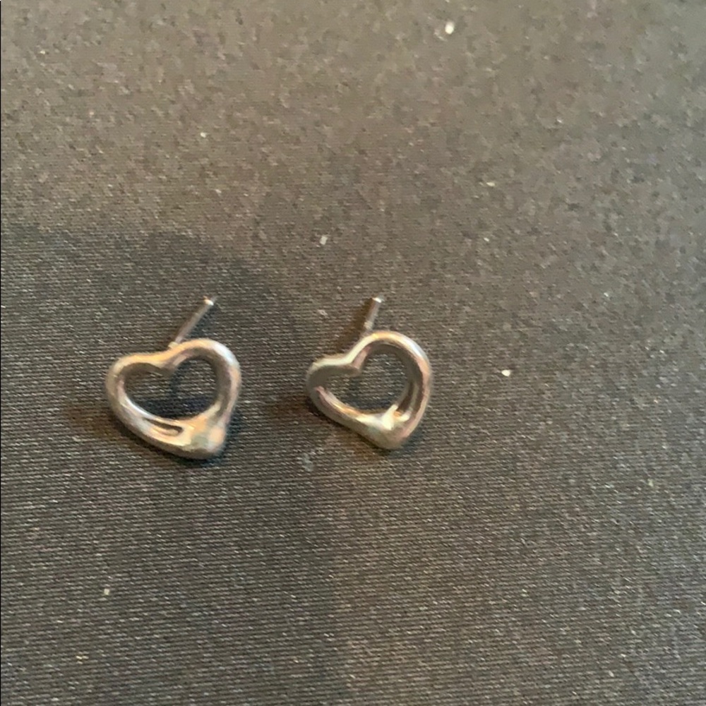 Tiffany & co heart earring